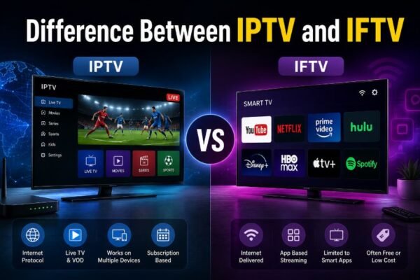 Difference Between IPTV and IFTV