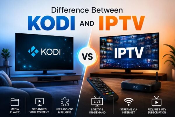 Difference Between Kodi and IPTV