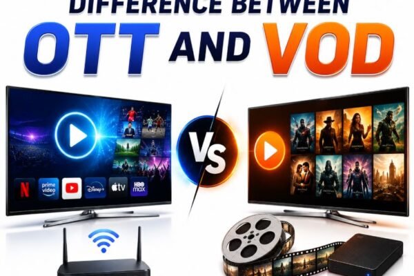 Difference Between OTT and VOD