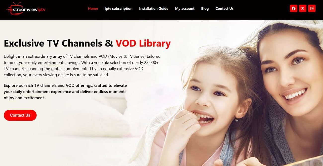 StreamView IPTV